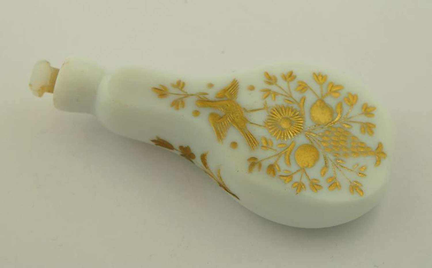 Opaline glass with gilding