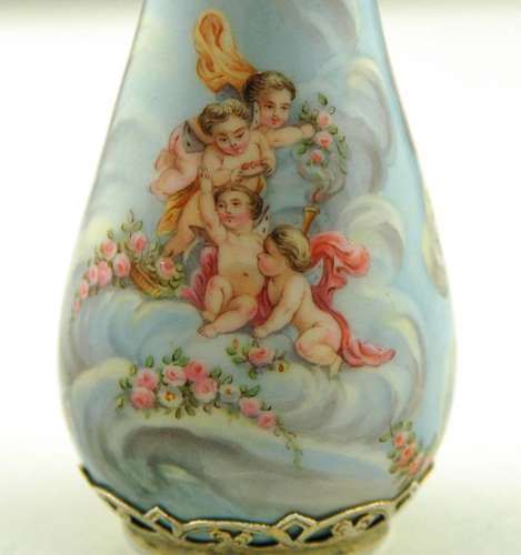 Enamel Cherubs