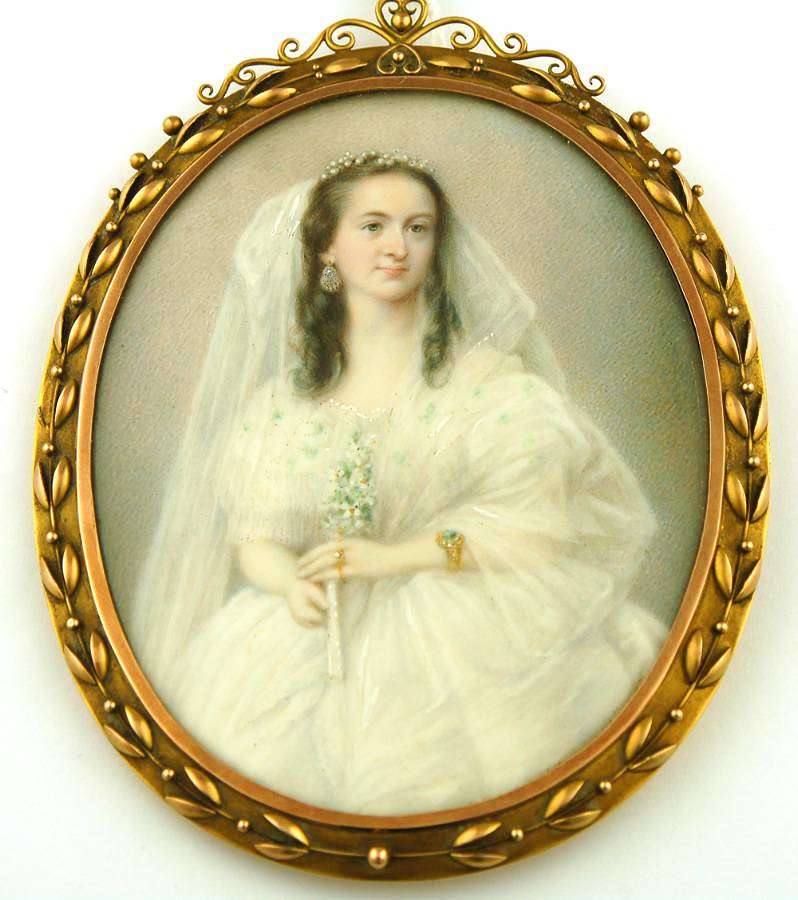 Miniature of a Bride