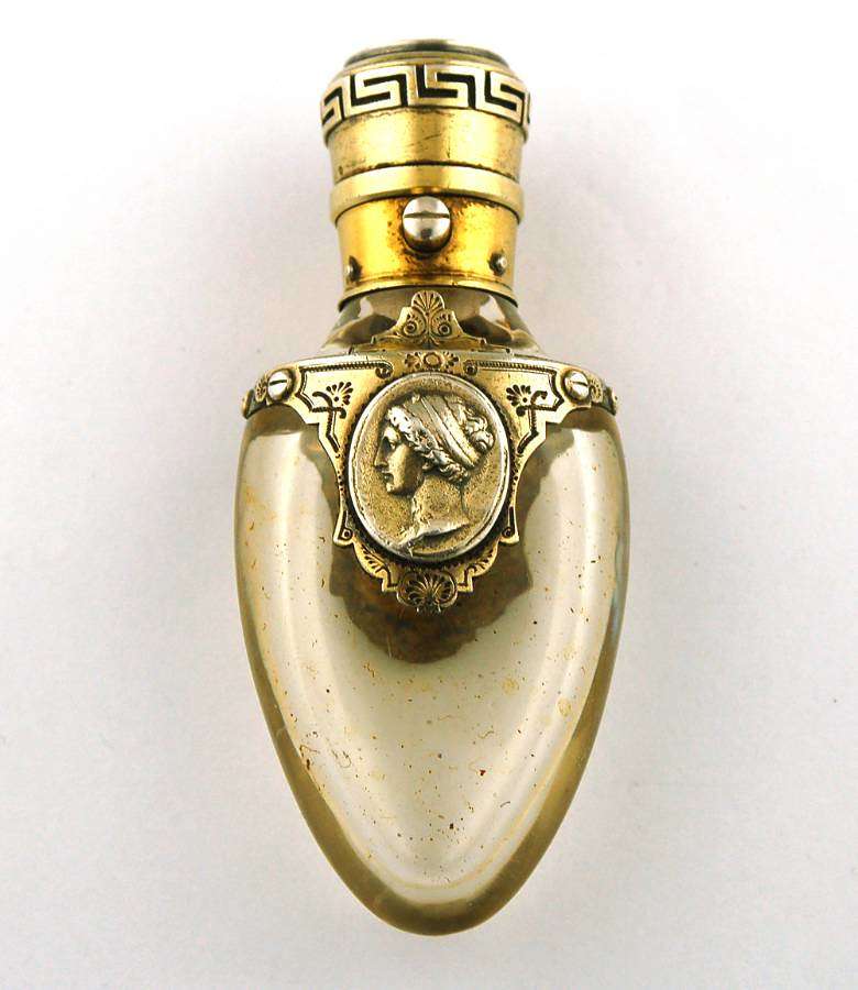 Rock Crystal with Cherub