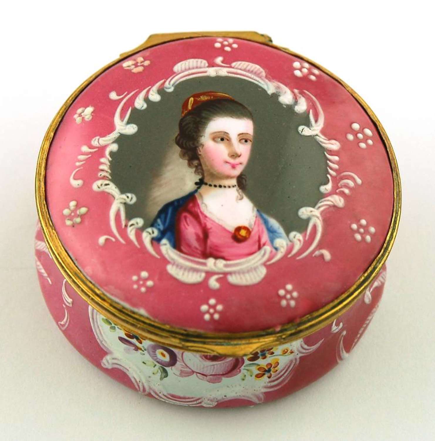 Pink Box with Portrait