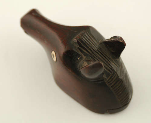 Treen Horse Head Snuff