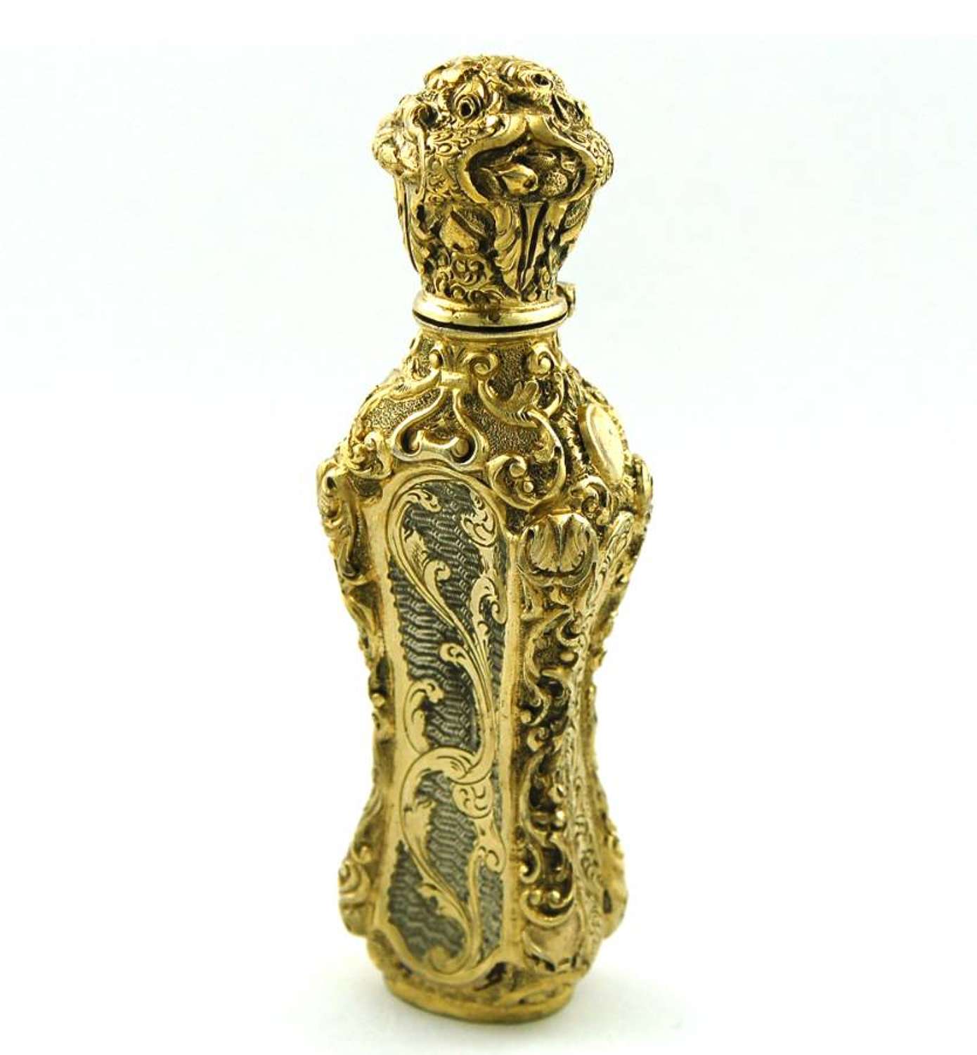 French Silver-gilt Scent