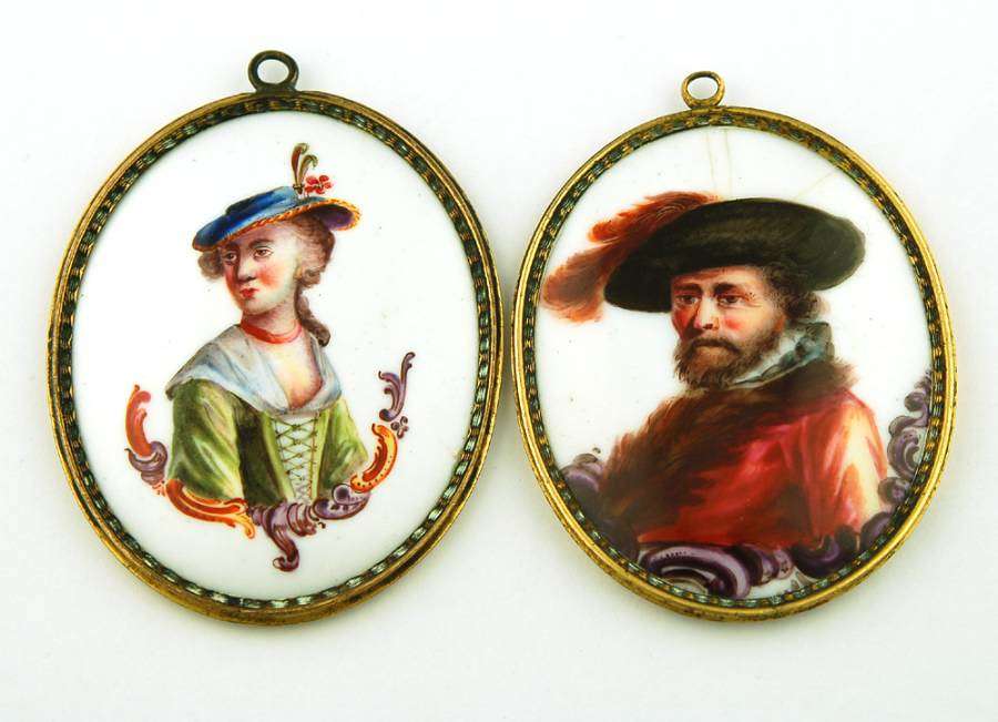 Pair of Plaques