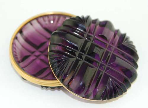 Amethyst Glass Box