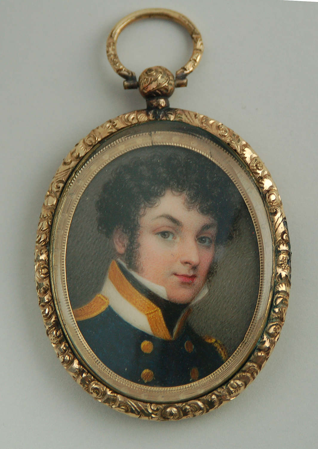 Naval officer by Stump C1825