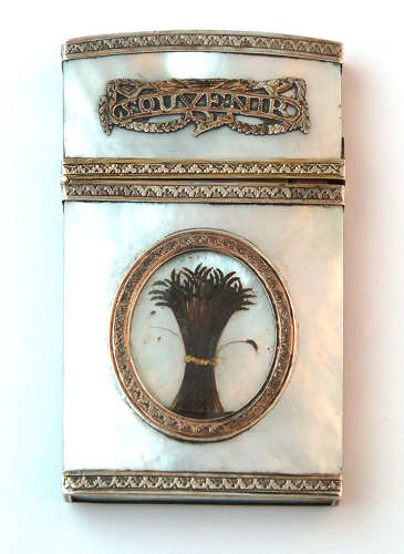 Mother of Pearl Aide Memoire C1785