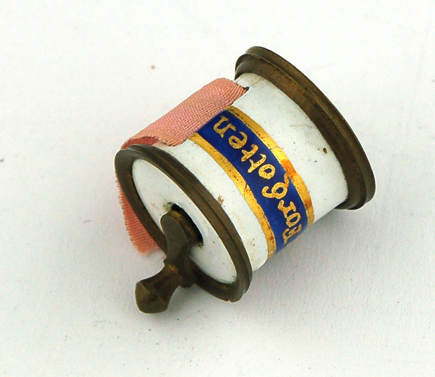 Bilston enamel tape measure C1780