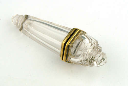 Rock crystal carved scent C1840