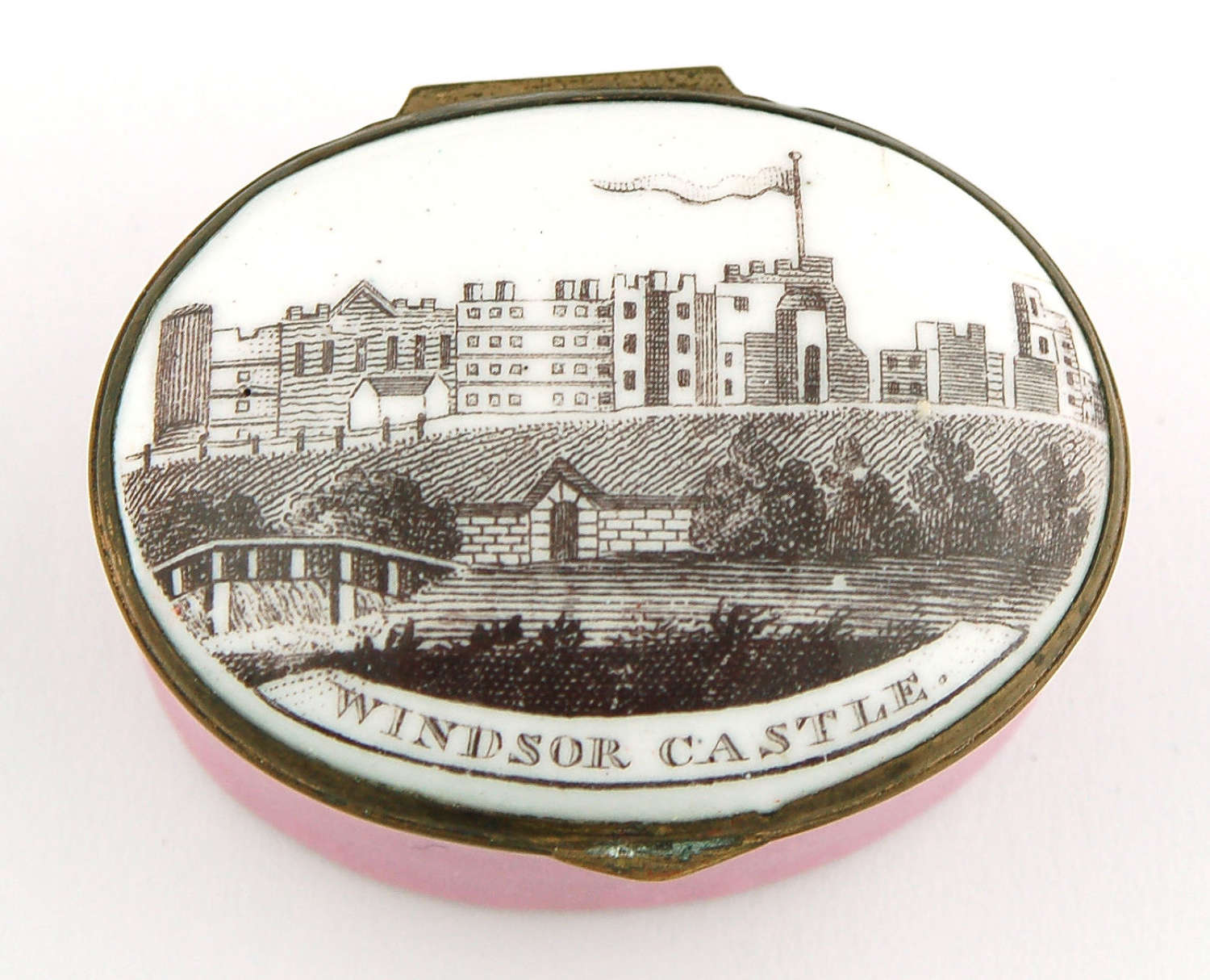 Patch box of Windsor castle C1800