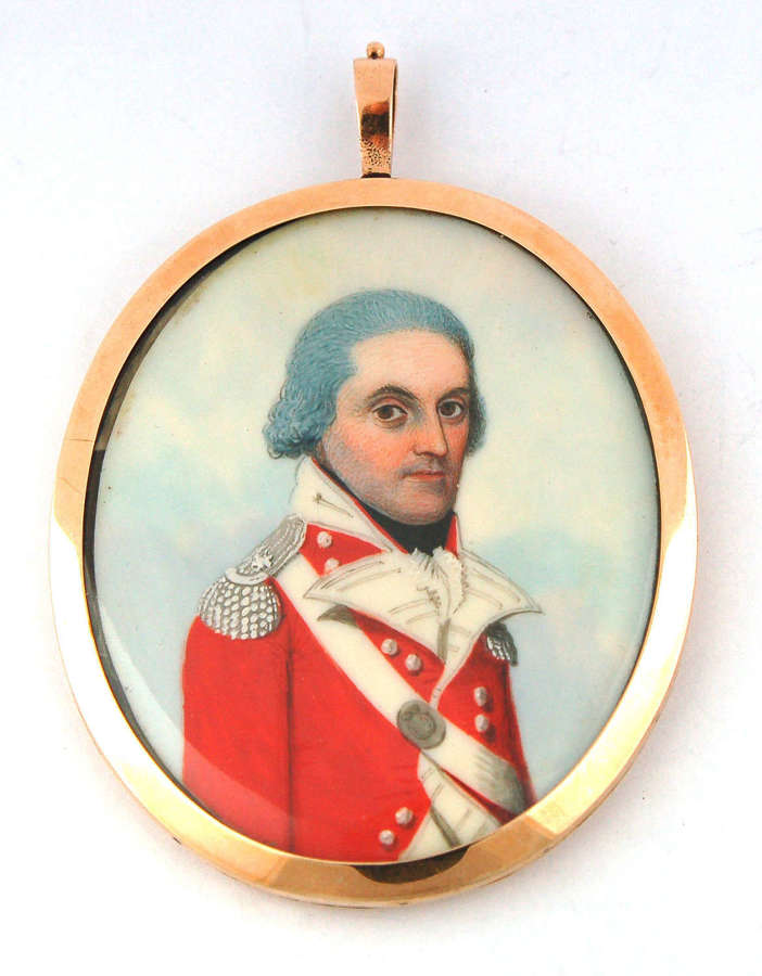 Officer by F Buck of Coldstream Guards C1800