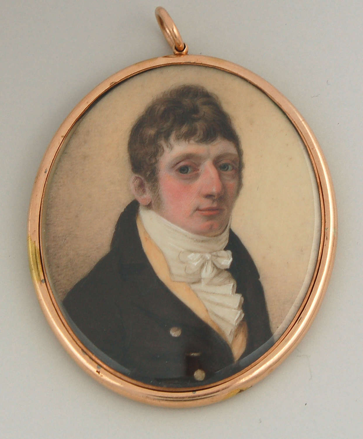 Miniature of gent attributed to A R Burt C1800