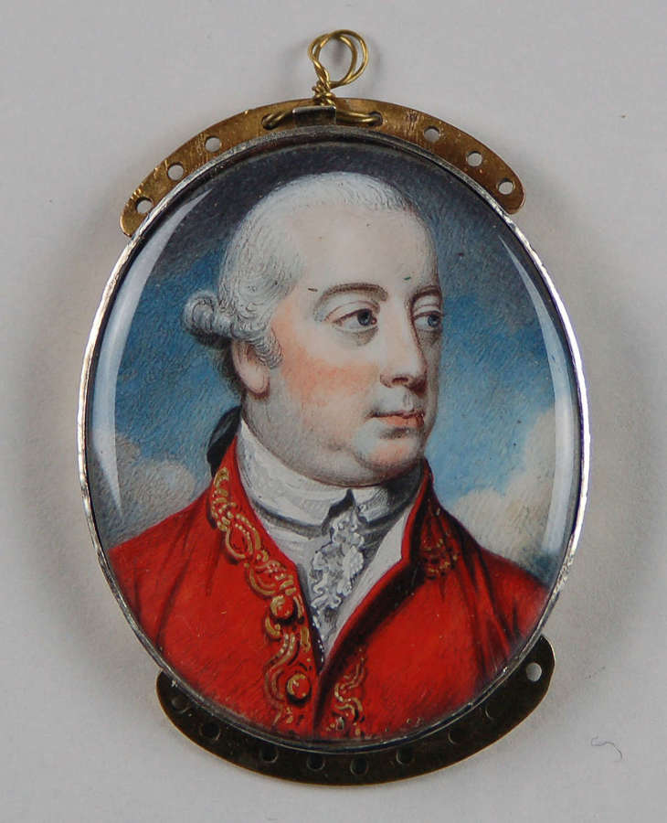 Gent in red coat by Richard Cosway C1785