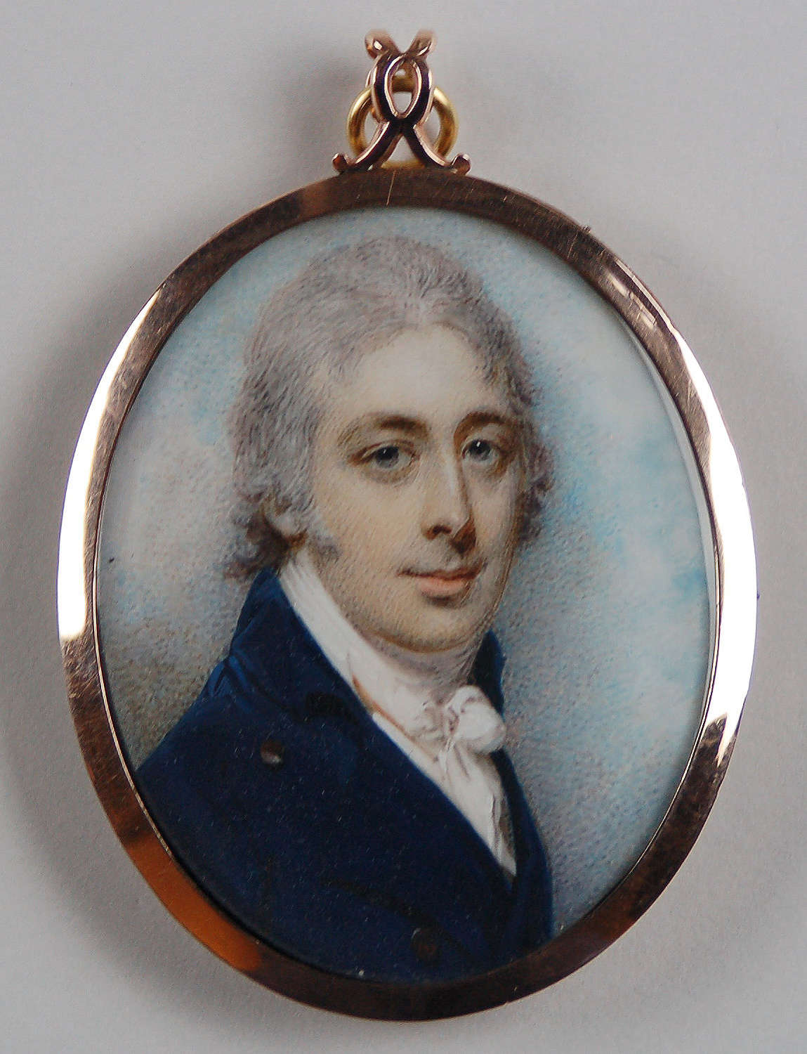 Miniature of gent by William Wood C1800