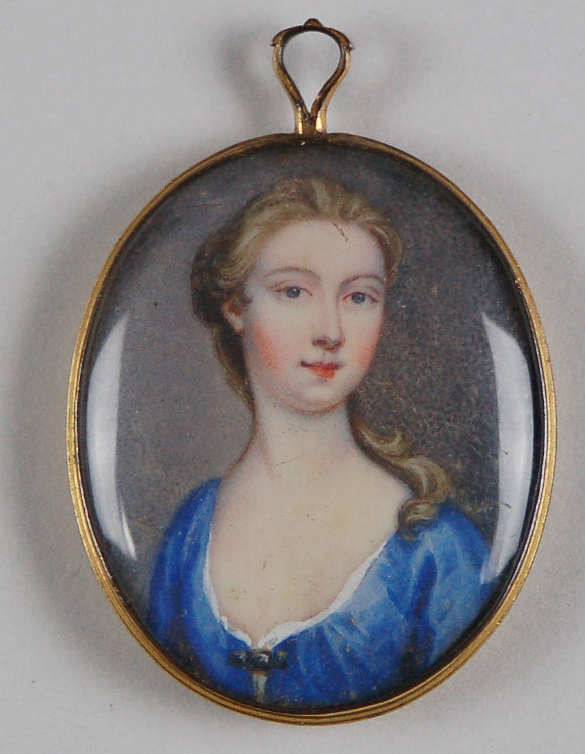 Miniature of pretty lady by C Richter C1720