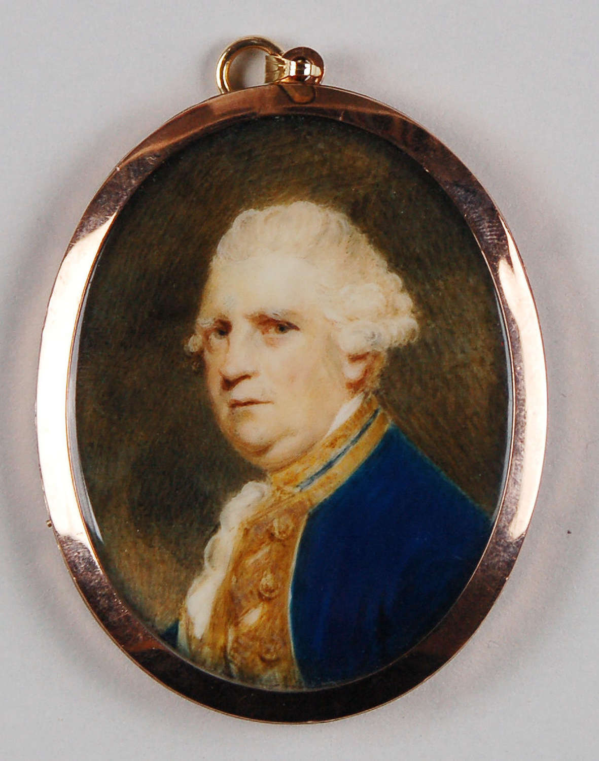Miniature of Admiral Keppel by O Humphrey C1775