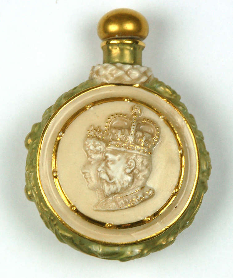 Royal Worcester scent of King George V and Queen Mary's Coronation