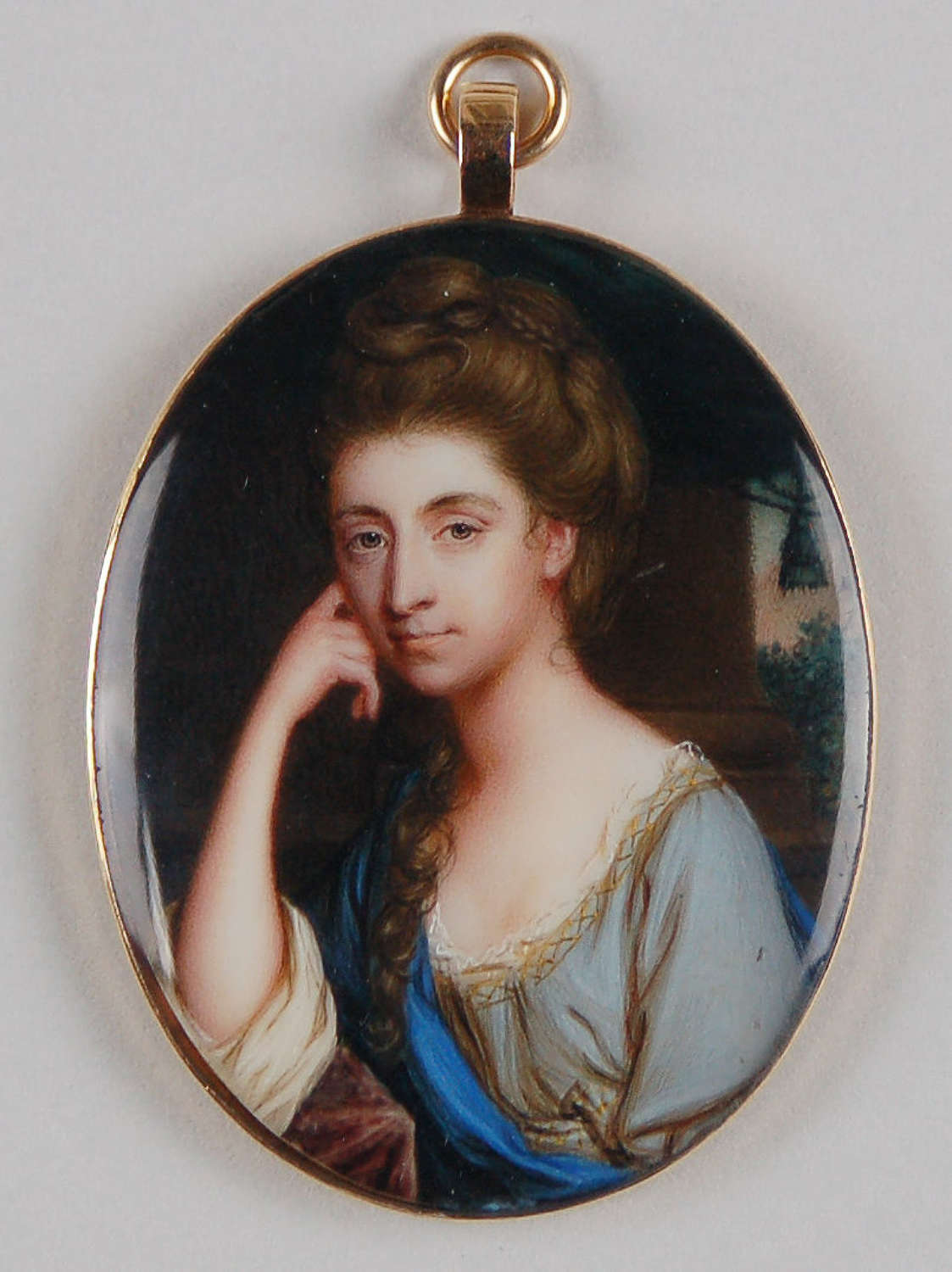 Miniature of a lady by J Scouler C1775