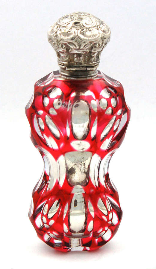 Red overlay varnish glass scent C1860