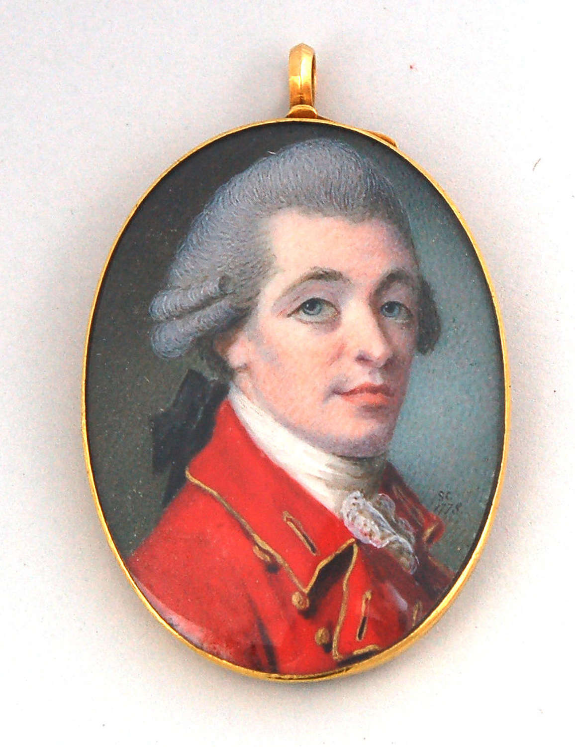 Major John Cornwall by S Cotes 1773