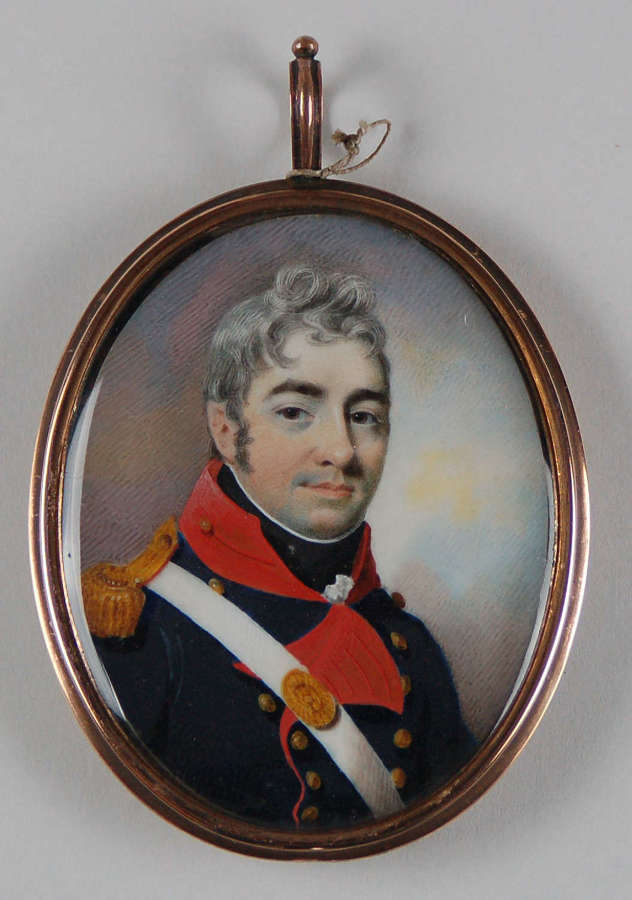 Officer Royal Artillery attributed to Chinnery C1795