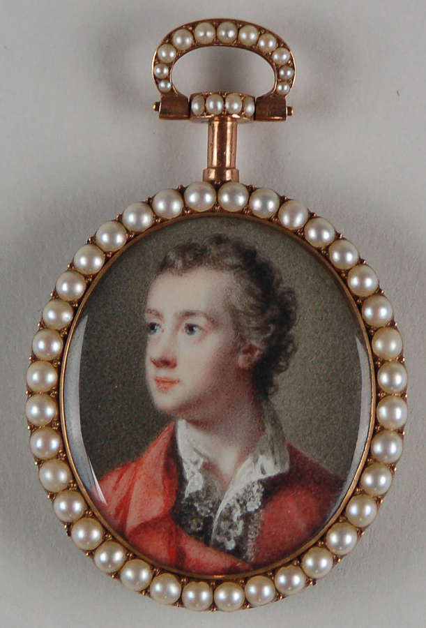 Miniature of gent attributed to T Frye C1765