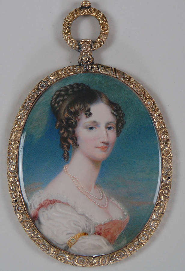 |Miniature of lady y Andrew Robertson C1825