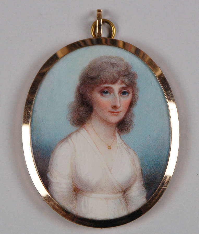 Miniature of Susan Drummond by Mrs Mee C1790