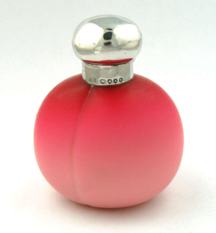 Webb's Burmese glass peach scent 1885