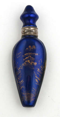 Metallic blue enamel scent C1870