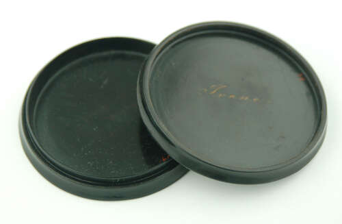 Papier mache snuff box by Stobwasser C1820