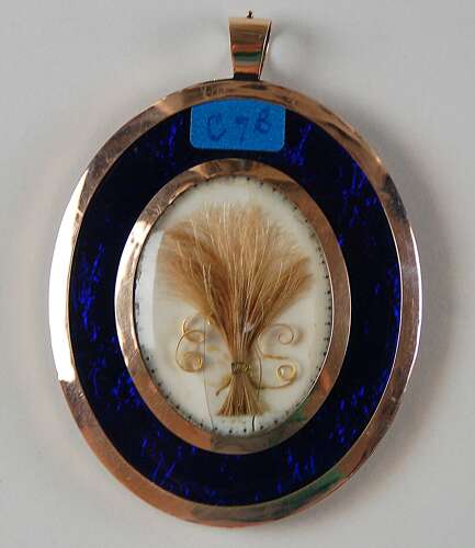 Miniature of gent in gold frame by P Jean C1790